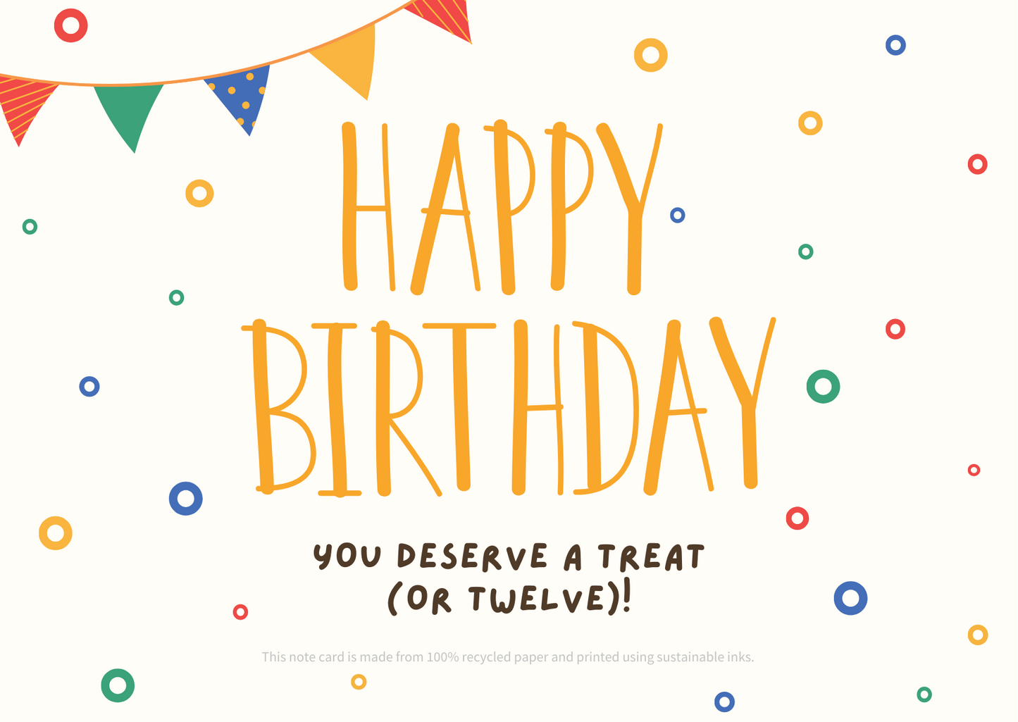 happy birthday card for office pantry and gifting snack boxes