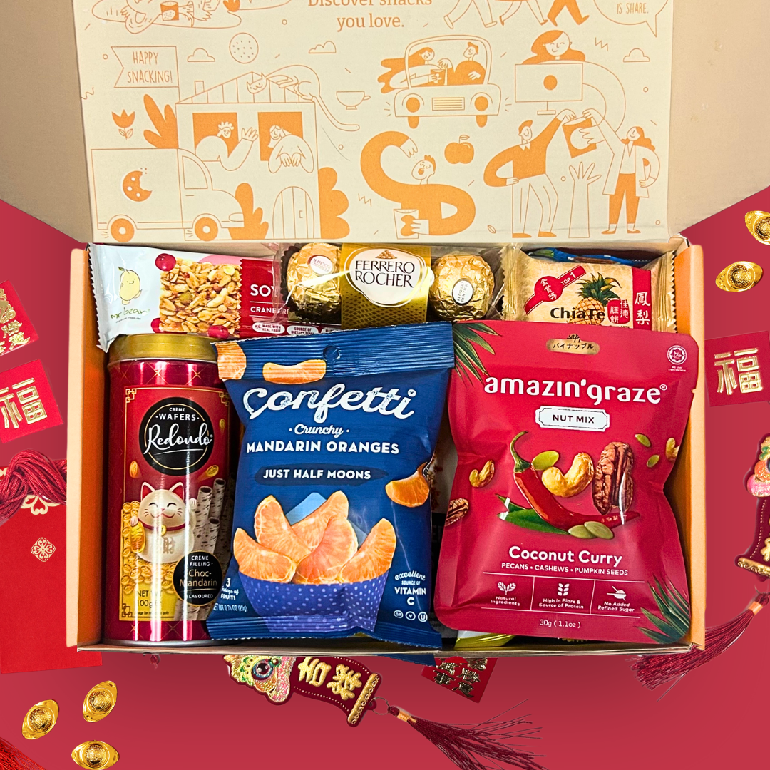 Chinese New Year snack box for corporate gifting in Singapore