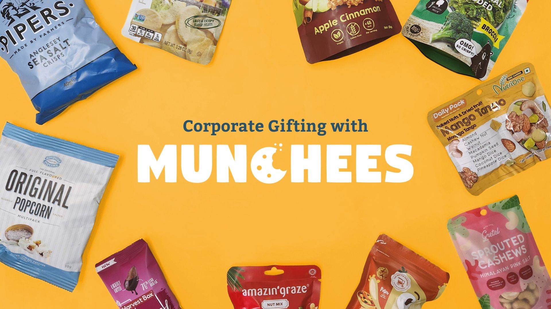 Load video: Corporate snacks gifting and office pantry snack stocking with MUNCHEES